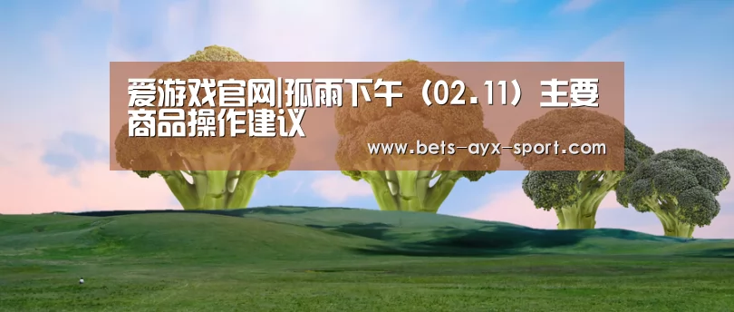 爱游戏官网|孤雨下午(02.11)主要商品操作建议(图1) 爱游戏体育